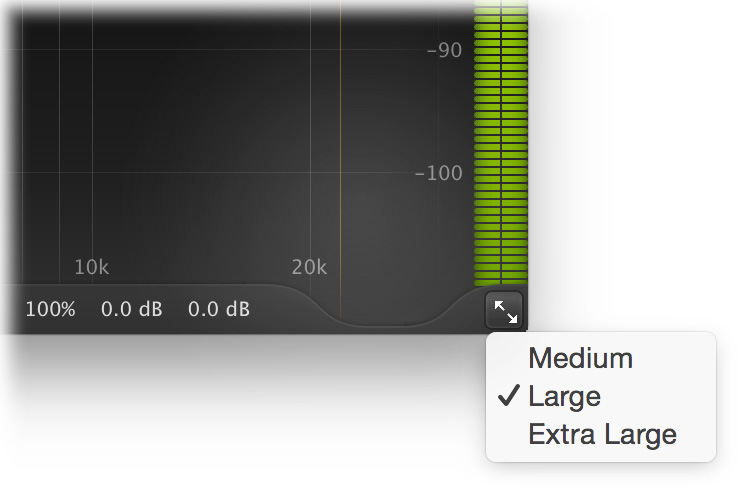 FabFilter Pro-MB Resize Button