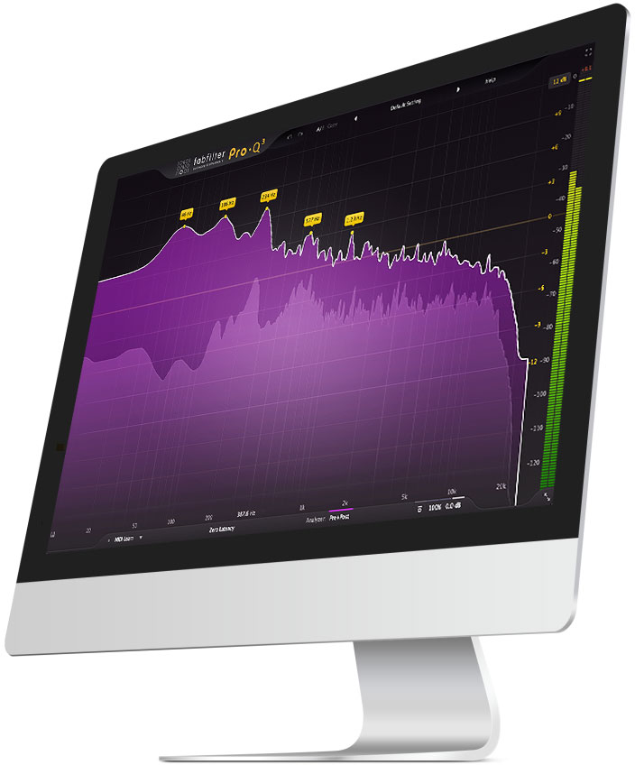 FabFilter Pro-Q 3 Full Screen mode