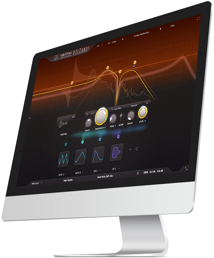 FabFilter Volcano 3 Full Screen mode