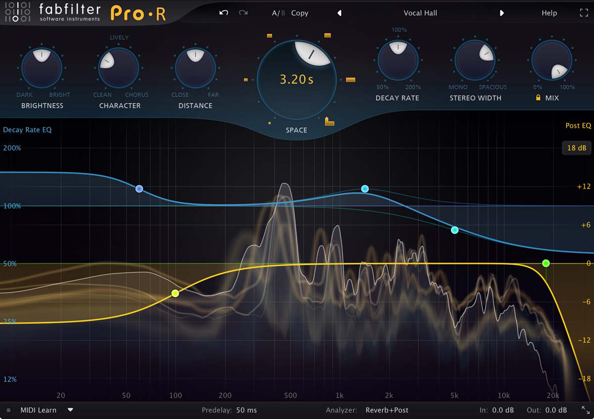 High-end reverb plug-in