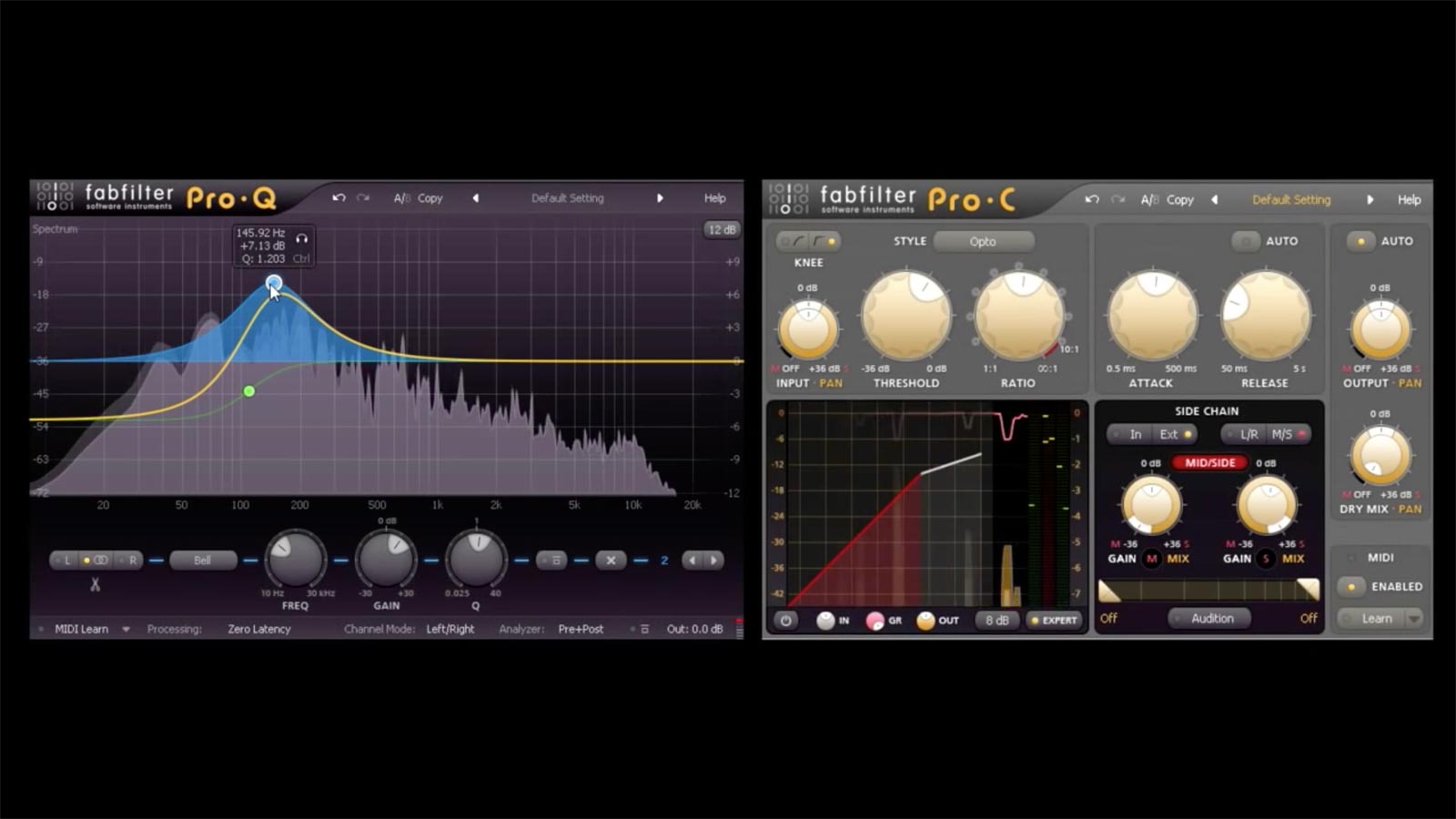 Compressor Side-chain Filters