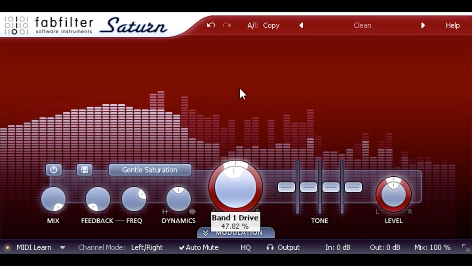 FabFilter Saturn distortion / saturation tutorial